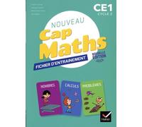 Cap Maths CE1 Éd. 2020 - Fichier + Cahier de Géométrie + livret de problèmes