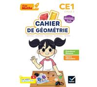 Roland Charnay – Cap Maths CE1 : Cahier de géométrie – Éd. 2025 – Broché