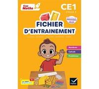 Cap Maths CE1 - Ed. 2025 - Fichier nombres et calculs + cahier de géométrie - Collectif - Hatier - Coffret - Scolaire / Universitaire
