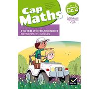Cap Maths CE2 éd. 2016 - Fichier nombres et calculs + Cahier de géométrie + Dico Maths Fichier d'entrainement + Cahier de géométrie + Dico Maths, Programme 2016 - Roland Charnay - Hatier - Coffret - S
