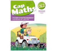 Cap Maths CE2 éd. 2016 - Fichier nombres et calculs + Cahier de géométrie + Dico Maths Fichier d'entrainement + Cahier de géométrie + Dico Maths, Programme 2016 - Roland Charnay - Hatier - Coffret - S