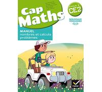 CAP Maths CE2 Éd. 2017 - Livre élève Nombres et calculs + cahier géométrie