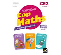 Roland Charnay – Cap Maths CE2 – Cahier de Géométrie-mesure – Éd. 2021