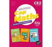 CAP Maths CE2 - Éd. 2021 - fichier entrainement + Cahier géométrie + livret problèmes
