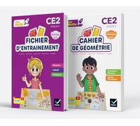 Cap Maths CE2 - Ed. 2026 - Fichier nombres et calculs + cahier de géométrie-mesure