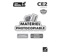 Hatier – Cap Maths CE2 – Matériel photocopiable – Éd. 2026