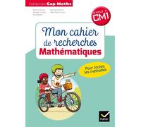 CAP Maths CM1 – Mon cahier de recherches – Éd. 2018 – Hatier