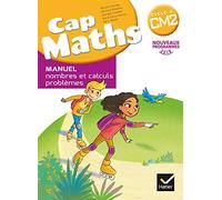 CAP Maths CM2 Éd. 2017 - Livre élève Nombres et calculs + Cahier géométrie + Dico Maths