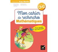 Hatier - CAP Maths CM2 : Mon cahier de recherches - Éd.2018