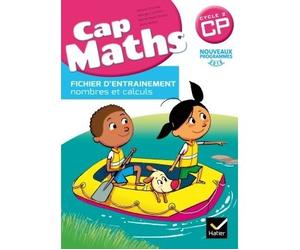 Cap Maths CP éd. 2016 - Fichier d'entrainement + Cahier de géométrie + Dico Maths Fichier d'entrainement + Cahier de géométrie + Dico Maths, Programme 2016 - Roland Charnay - Hatier - Coffret - Scolai