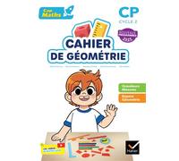 Cap Maths CP - Ed. 2025 - Cahier de Géométrie-Mesure - Roland Charnay - Hatier - broché - Scolaire / Universitaire