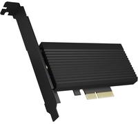 CAP-NVMe M.2 SSD vers PCIe 4.0 X4 avec dissipateur thermique en aluminium, Carte adaptateur pour Key-M avec USB C, IB-PCI208-HS