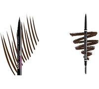 Cap-Nyx Professional Makeup Feutre À Sourcils Lift & Snatch, Waterproof, Teinte : Espresso & Crayon À Sourcils Micro Brow, Crayon Ultra-Fin Double-Embout Teinte : Espresso