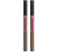 Cap-Nyx Professional Makeup Gel À Sourcils Teinté Zero To Brow, Jusqu'à 2 Jours De Tenue, Sans Transfert Ni Tache, Teinte : Ash Brown (05) (Lot De 2)
