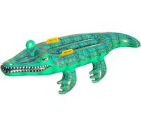 Cap-Planche De Surf Gonflable En Crocodile,Gonflable Tapis Flottant De Piscine Crocodile Gonflable Géant Jouet Alligator Gonflable Long Glacière Flottante Gonflable Pour Piscine Pvc Green