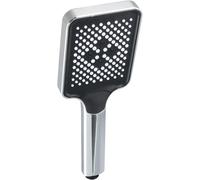 Cap-Pommeau De Douche À Économie D'eau, Grande Douchette À Main Augmentant La Pression, 3 Types De Jet, Réglage À Une Main, Buse En Silicone Anti-Bourrage, Idéal Pour La Douche À Effet Pluie
