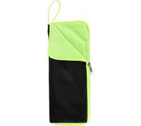 Cap-Sac Pour Parapluies Mouillés 11""X5"" Fibre Superfine Housse De Protection Pour Parapluies Réversibles, Étui Étanche Portable Pour Le Rangement, Le Voyage, La Maison, Vert