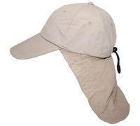 Max Fuchs Casquette Sahara protège-nuque Kaki Large