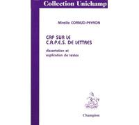 Cap Sur Le Capes De Lettres