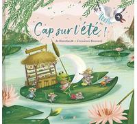 Cap sur l'été ! - Album jeunesse sur l'été et les vacances avec des effets dorés sur toutes les pages - À partir de 3 ans