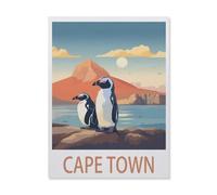 Cap Town, Afrique du Sud，1000 Pièces Puzzles Jeu De Famille Jouet Jeu Éducatif Anti-Stress Défi Difficile Puzzle pour Enfants（38x26cm）-DM79