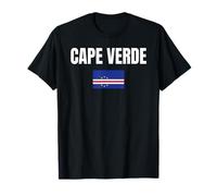 Cap-Vert Drapeau Capverdien Afrique Pride T-Shirt