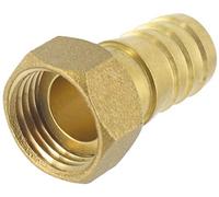 Cap Vert Embout cannelé 6 pans 2 pièces Femelle Filetage 15 x 21 mm - Diamètre 15 mm