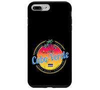 Cap-Vert île Coucher de Soleil rétro Palmier Souvenir Coque pour iPhone 7 Plus/8 Plus