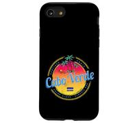 Cap-Vert île Coucher de Soleil rétro Palmier Souvenir Coque pour iPhone SE (2020) / 7/8