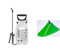 Pulvérisateur - CAP VERT - C5 V+ - 5 Litres - Polypropylène - Résistant aux produits chimiques