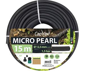 Cap Vert Tuyau Micro Pearl Diamètre 12,5 mm - Longueur 15 m