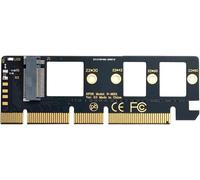 CAP-Xiwai NGFF M-Key NVME M.2 SSD vers PCI-E Express 3.0 PCI-E4.0 16x X4 Adaptateur sans support