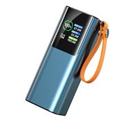 Capacité 20 000 mAh Chargeurs portables avec PD100 W Charge rapide et lumière d'urgence Convient pour le camping, la randonnée, le camping en plein air Chargeurs