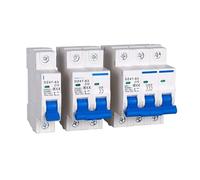 Capacité de coupure à montage sur Rail Din DZ47 1-4 pôles 3A/6A/10A/16A/20A/32A/40A/50A/63A, 400V, Mini disjoncteur de Type C MCB 35mm(1,16A)