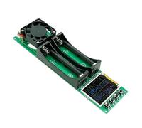 Capacité de la batterie à deux canaux - Analyse de résistance interne avec arrêt automatique de charge - Courant maximal de 1 A - 4,2 V - Charge complète - Design compact pour test de batterie à