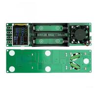 Capacité de la batterie à double canal et instrument de test de résistance interne, avec décharge de charge automatique, alimentation et ventilateur de refroidissement pour une utilisation à long