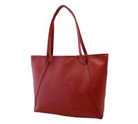 Capacité du solide sac à main bandoulière pour femmes bandoulière pour sacs argent, Bordeaux, Taille unique