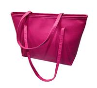 Capacité du solide sac à main bandoulière pour femmes bandoulière pour sacs argent, Rose, Taille unique