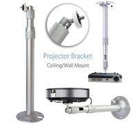 Capacité en aluminium de la support 15KG de bâti de mur de plafond de projecteur universel de 20-40cm