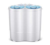 Capacité en livres de la machine à laver WolFum, chargement par le haut, cycles de lavage, sélections de niveau d'eau et affichage parfait pour les appartements, les camping-cars et les petits