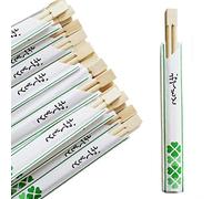 CAPACITEA Lot de 100 paires de baguettes jetables en bambou 20 cm
