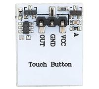 Capacitive Touch Switch Button Module 2pcs | 2.7V - 6V Robust Interference Design | Sealed Keyboard/Appliance/Control Panel | Customizable Touch Interface (Green)
