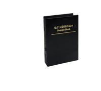 Capacitor Resistor Mixed Book 0201 0402 0603 0805 1206 1% SMD Chip Resistance 0R-10M Capacitance Assortment Kit Sample Set AUOQKQUT(1206 Mixed Book)