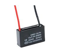 Capacitors 1UF 1.2UF 1.5UF 2UF 3UF 4UF 5UF 8UF 10UF 12UF 20UF 450V AC CBB61 Metallized Capacitor For electronic starter Start-up Ceiling Fan NWPNLXEA(20UF)