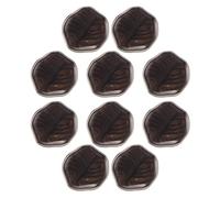 CAPASTEC 10 Boutons Pour Chemise Pantalon Blazer Veste Costume Pull Poignets Couture Tricot Décoration Pour Femmes Hommes Forme Irrégulière En Plastique 30Mm Marron