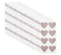 CAPASTEC Autocollants À Gratter 1 Ensemble Pour Mariage Surprise Or Rose | Matériau Papier, Taille 28x25mm, Forme Cœur, Pour Anniversaire, Saint-Valentin, Noël, Révéler Messages Cachés