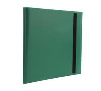 CAPASTEC Classeur Carte Porte Carte Pochette 480 Cards, 12 Pochettes Album de Collectionneur de Cartes à Échanger, Porte-Album de Cartes Vert