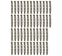 CAPASTEC Épingles De Broche, Épingles Sûreté Trou De 40 Mm, Fermoirs Fer Loisirs Créatifs, Badges, Corsages, Étiquettes Nominatives, Sûreté Sécurisées Projets Bricolage, Bronze, 50 Pièces