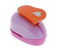 CAPASTEC Perforatrice Papier Forme Poisson, 1pc, Découpe Créative | Couleur Aleatoire, Taille 6.5x4x5, Utilisation Avec Papier Cartonné Et Mousse EVA, Mécanisme À Ressort, Découpe Propre
