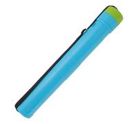CAPASTEC Rouleau à Poster Télescopique Tube À Affiche Extensible, Tube À Document de 44-75,5 cm, Tube de Rangement de Document Imperméable avec Bandoulière Bleu